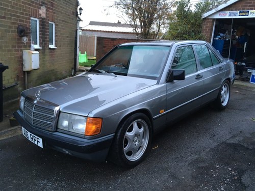 1987 Mercedes 190D 2.5 5 speed manual grey For Sale