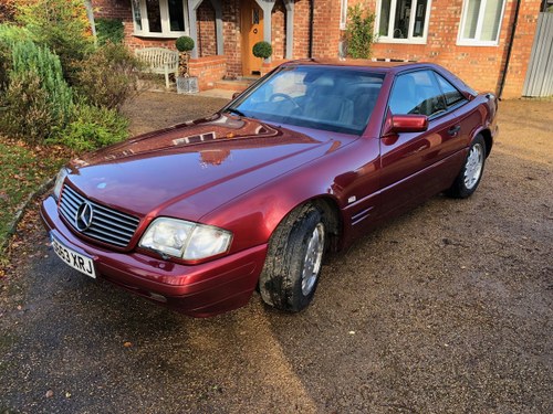 1998 Mercedes SL320 'special edition-low miles 3 owners VENDUTO