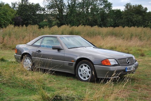 THE BRAMAH COLLECTION 1992 MERCEDES-BENZ 500SL For Sale by Auction