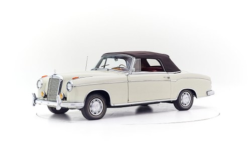 1958 MERCEDES PONTON 220 S CONVERTIBLE For Sale by Auction