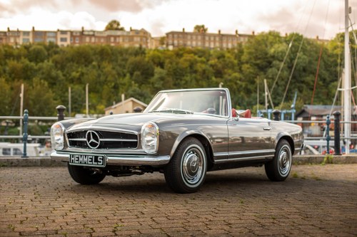 1969 Mercedes-Benz 280 SL Roadster in Anthracite Grey by Hemmels For Sale