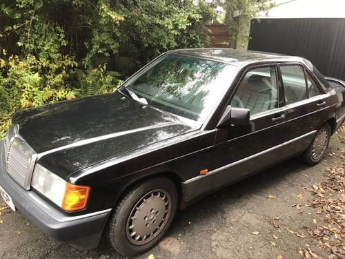 1989 Mercedes 190E 52,000 miles In vendita