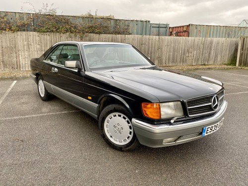 1988 Mercedes-Benz 500 SEC SOLD