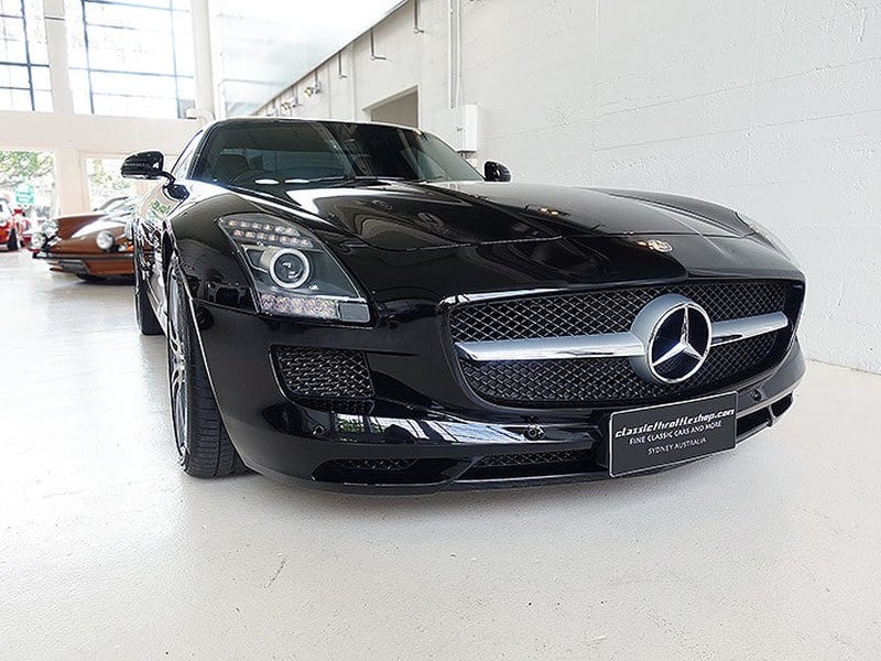 limited production SLS 63 AMG Gullwing, low kms, immaculate