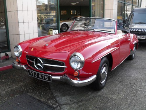 1957 Mercedes 190 SL UK RHD Restored with new panels For Sale