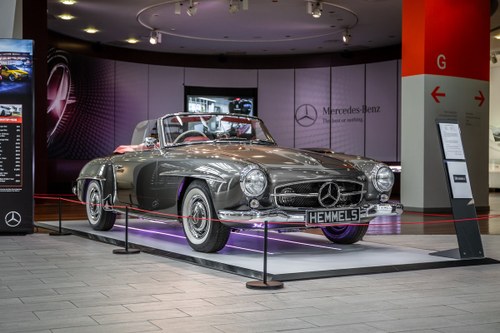 1960 Mercedes-Benz 190 SL Roadster in Anthracite Grey by Hemmels For Sale