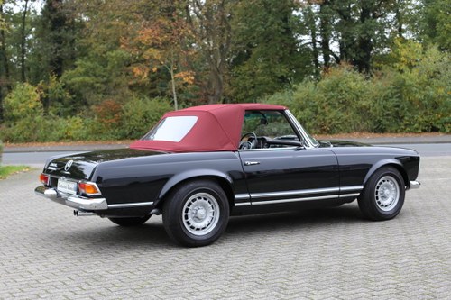 A fully restored, early production 1968 W113 Mercedes 280 SL VENDUTO