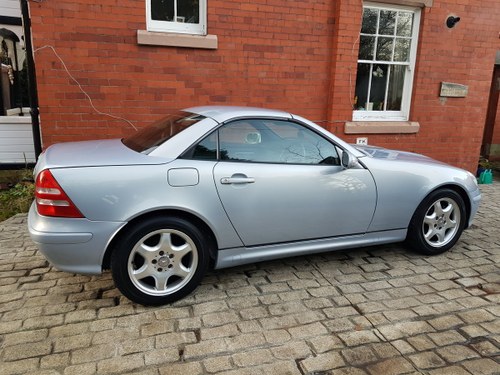 2002 SLK 230 convertible Very low miles SOLD