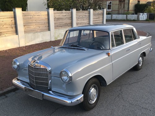 1964 Mercedes Fintail in extraordinary condition For Sale