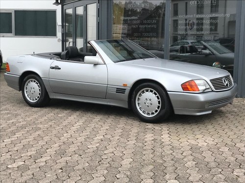 1992 ONE OWNER RHD MERCEDES R129 500SL IN NEW CONDITION - REDUCED SOLD
