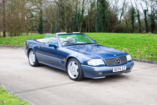 1990 Mercedes R129 500SL - 97k Miles - FSH (25 stamps) SOLD