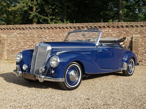 1955 Mercedes Benz 220A Convertible restored condition, only 1.27 For Sale