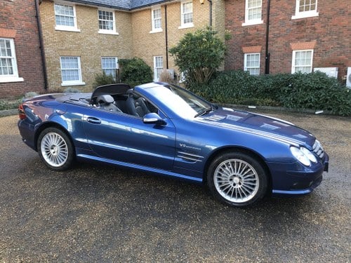 2003 Mercedes SL55 AMG SÅLD