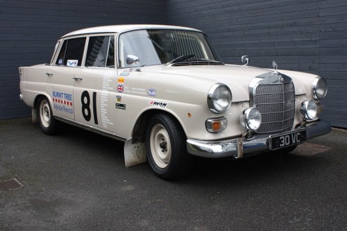 1968 MERCEDES BENZ 230 FINTAIL RALLY PREPARED For Sale