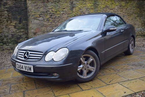 Lot 24-A 2005 Mercedes-Benz 320 CLK convertible - 09/2/202 For Sale by Auction