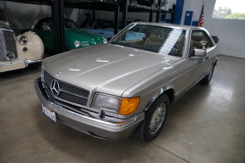1990 Mercedes 560SEC 2 Dr Hardtop Coupe SOLD