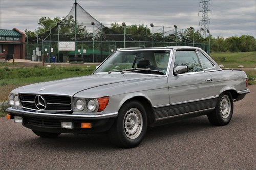 1984 Mercedes 500sl SOLD