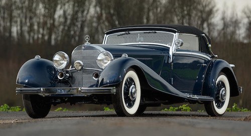 FIRST OWNED BY HENRY GARAT  1935 MERCEDES-BENZ 500K CAB A For Sale by Auction