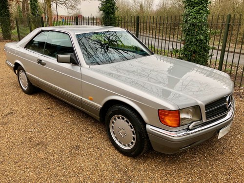 1988/F Mercedes 500SEC ***SOLD*** C126  560SEC 420 SEC W126 For Sale