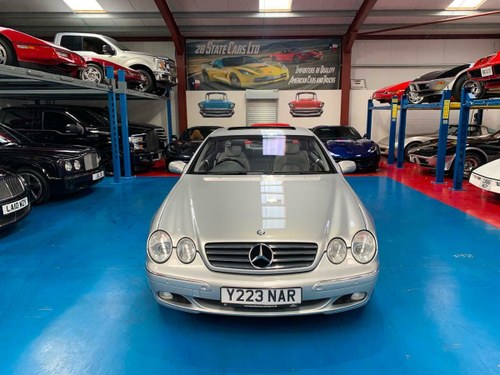 2001 MERCEDES BENZ CL600 5.8L WITH FULL MERC HISTORY SOLD