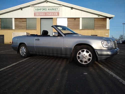 1997  Mercedes E220 Cabriolet 48,000 miles AUCTION 16TH/17TH JULY For Sale by Auction