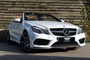 2015 Mercedes E400 3.0 AMG Cabriolet Low Mileage+FSH+Air Scarf SOLD