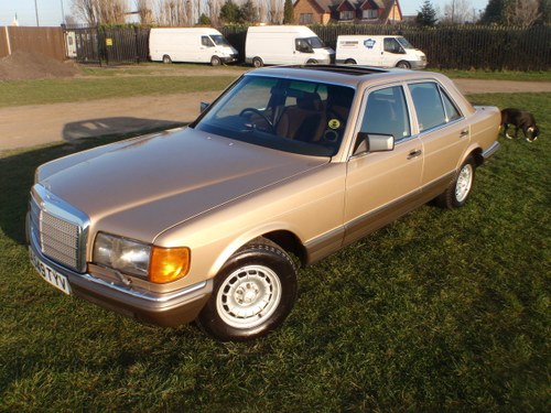 1984 MERCEDES 280SE W126, low miles/owners great spec. SOLD