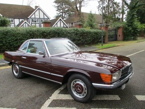 MERCEDES 350 SL AUTO 1972 ORIGINAL LAST OWNER 37 YEARS For Sale