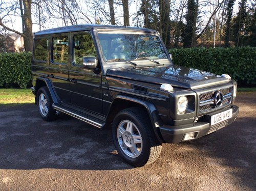 2001 SOLD SIMILAR REQUIRED! Mercedes-Benz G500 LWB. In vendita