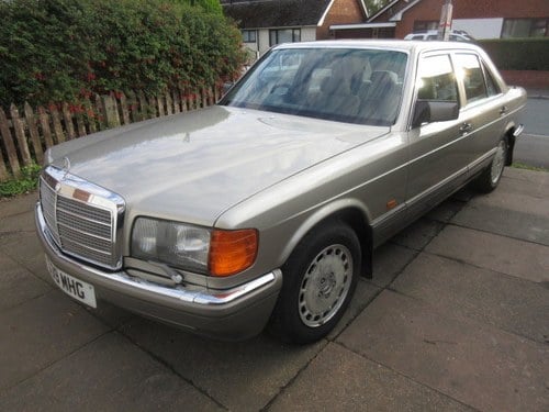 1990 300SE W126 VERKOCHT