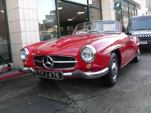 1957 Mercedes 190 SL UK RHD Restored with new panels For Sale