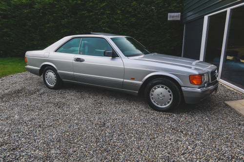 1987 Mercedes 560 SEC SOLD