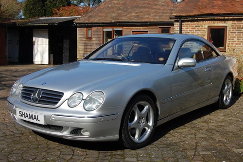 2000 Mercedes CL500 Well maintained example, FSH & 45k miles SOLD