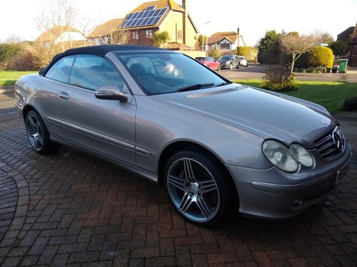 2004 Mercedes CLK 500 Avantgarde Auto for auction 16th-17th July For Sale by Auction
