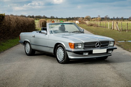 Mercedes 300SL 1987 Only 60000 Miles Air Conditioning  SOLD