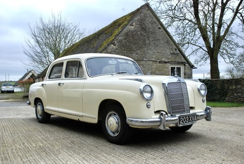 1956 Mercedes 219 saloon  For Sale