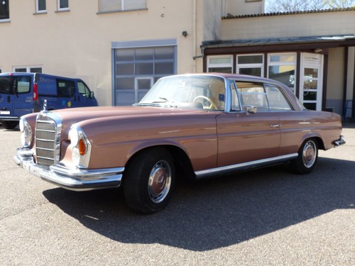 1964 Mercedes-Benz 220 SEb W111 Coupé, orig. 38,000 km, sunroof VENDUTO
