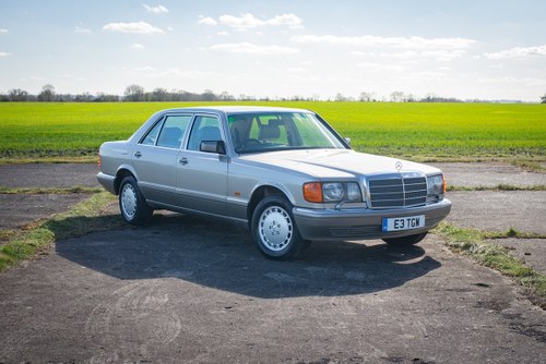 1988 Mercedes W126 420SEL - FSH (34 Stamps) - Immaculate For Sale