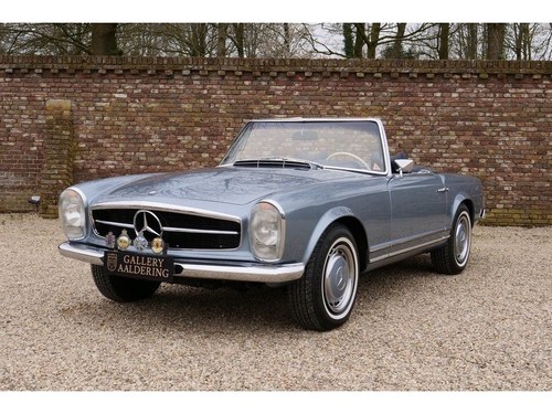 1969 Mercedes-Benz 280 SL Pagode W113 Extensive history file, Mat For Sale