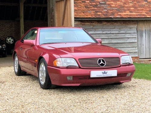 1994 Mercedes SL500 R129 2 previous owners, FSH, high spec. SOLD