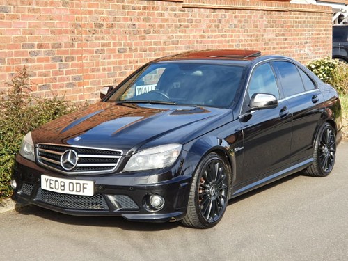 2008 MERCEDES C63 AMG 6.3 V8 AUTO SALOON + 510 BHP TUNED + XPIPE  For Sale