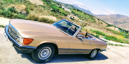 1982 Gold 500 sl For Sale