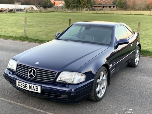 2000 MERCEDES SL320 LIMITED EDITION (R129) INVESTMENT  SOLD