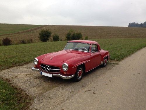 1956 Mercedes 190 SL LHD with Hard-Top For Sale