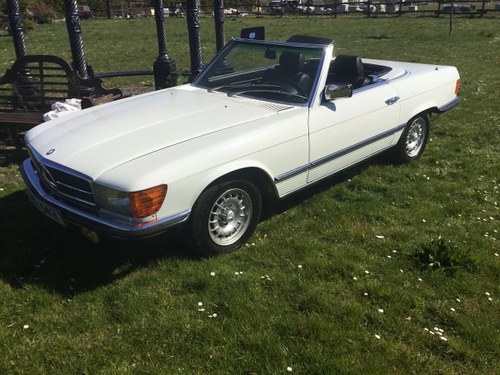 1982 Meredes 280 sl one owner 19000 km a one off In vendita