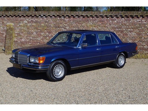 1978 Mercedes-Benz 350 SEL 3.5 V8 W116 Full options, only 110.000 For Sale