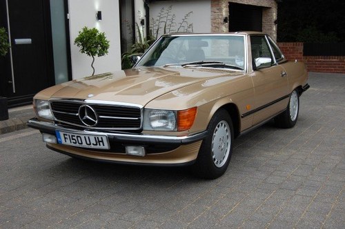 1988 300 SL 2 OWNERS 59000 MILES £24950 In vendita
