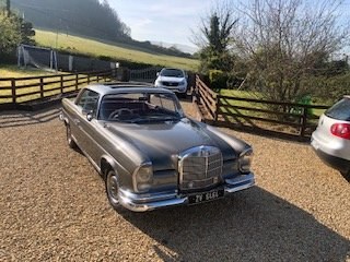 1966 Mercedes 280 SEB Coupe 1969 Automatic For Sale