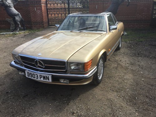 1986 Mercedes 500sl In vendita