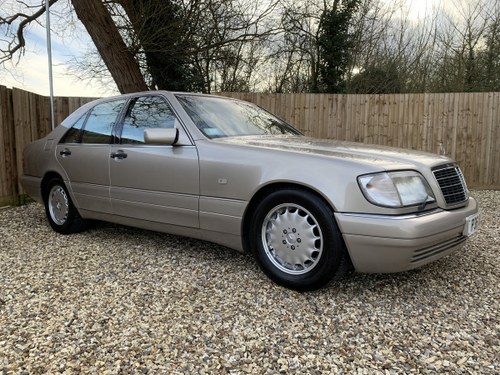 1997 LOW MILEAGE MERCEDES BENZ S320 3.2  For Sale